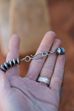 Barrel Bead Desert Pearl Necklace