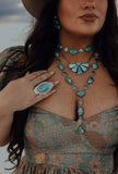 Blue Sonoran Turquoise Lariat
