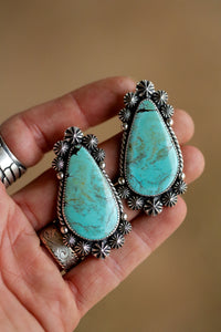 Chunky Blue Moon Studs