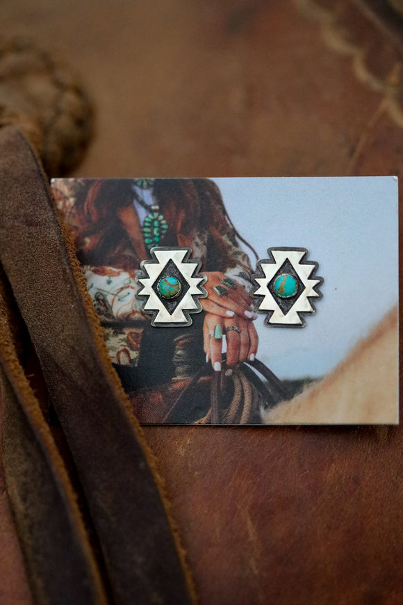 Petite Geometric Studs