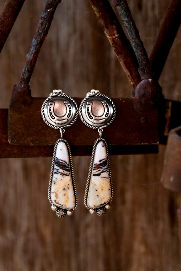 Lucky Horseshoe Earrings