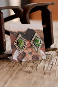 Double Diamond Studs