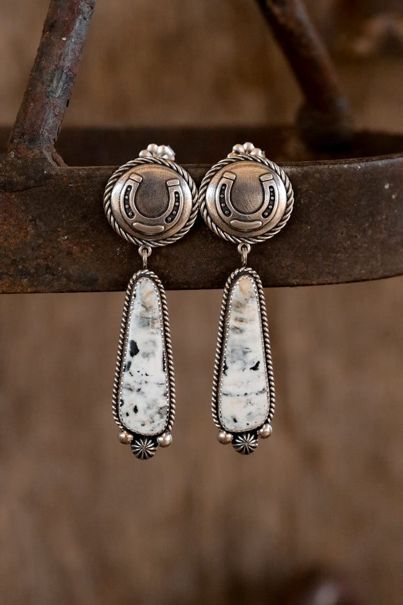 Lucky Horseshoe Earrings