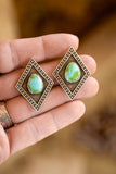 Double Diamond Studs