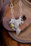 Silver Saddle Necklace