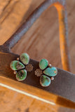 Mismatch Turquoise Studs