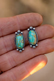 Green Hannah Studs