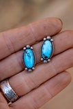 Blue Hannah Studs