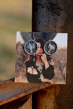 Silver Saddle Studs