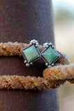 Green Lottie Studs