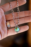 Turquoise Drop Necklace