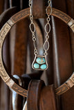 Blue Bird Stirrup Necklace O