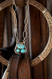 Blue Bird Stirrup Necklace R