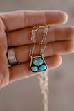 Blue Bird Stirrup Necklace O