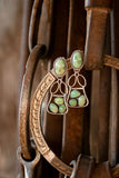 Emerald Valley Stirrup Earrings