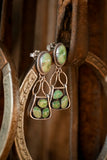 Emerald Valley Stirrup Earrings