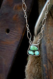 Sonoran Gold Stirrup Necklace J