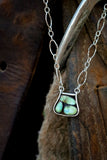 Sonoran Gold Stirrup Necklace C