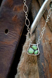 Sonoran Gold Stirrup Necklace D