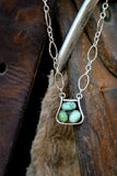 Sonoran Gold Stirrup Necklace H