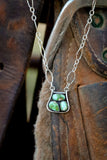 Sonoran Gold Stirrup Necklace A