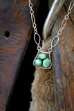 Sonoran Gold Stirrup Necklace F