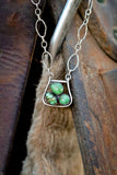 Sonoran Gold Stirrup Necklace E