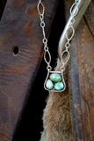 Sonoran Gold Stirrup Necklace I