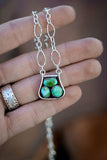 Sonoran Gold Stirrup Necklace L