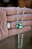 Sonoran Gold Stirrup Necklace C
