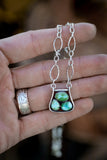 Sonoran Gold Stirrup Necklace I