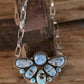 Golden Hills Half Cluster Necklace