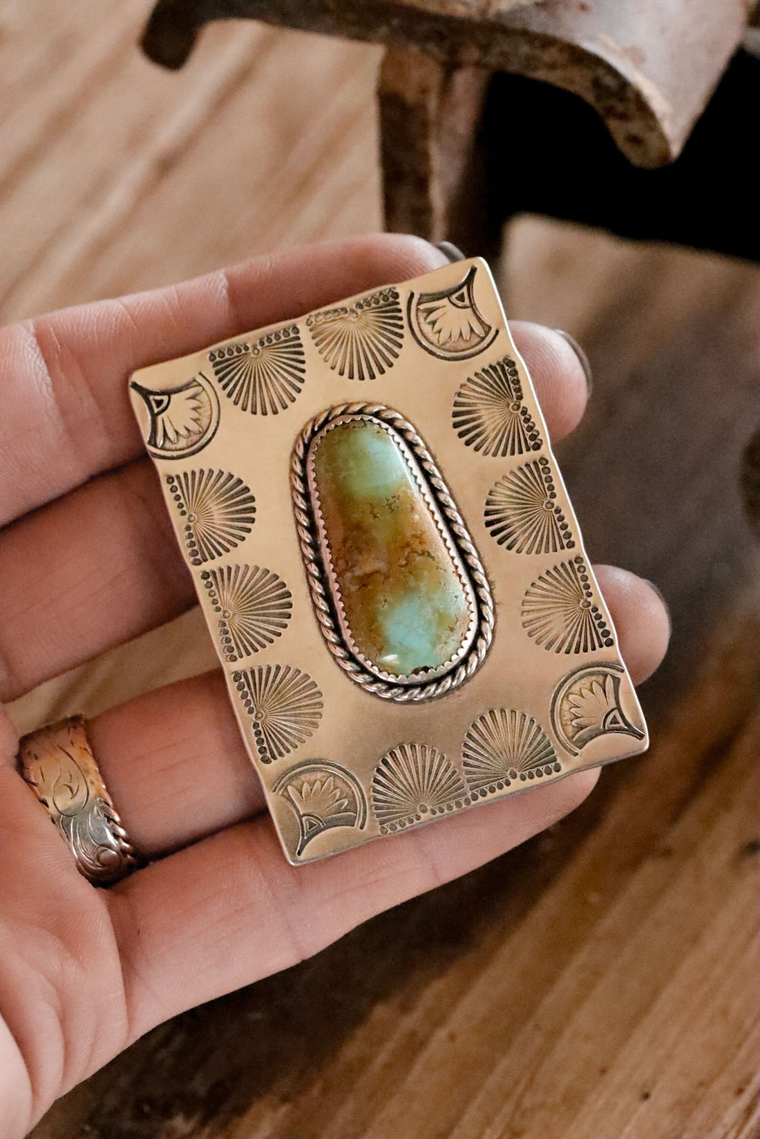 Carico Lake Scalloped Ring