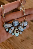 Golden Hills Half Cluster Necklace