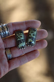 Tree Frog Variscite Studs