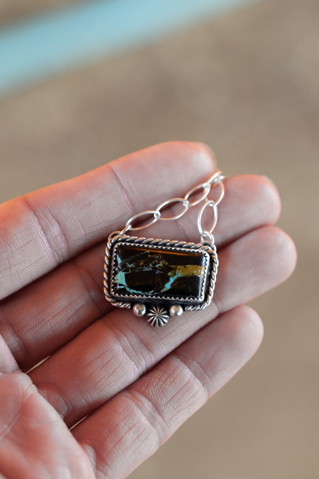 Blackjack Turquoise Choker