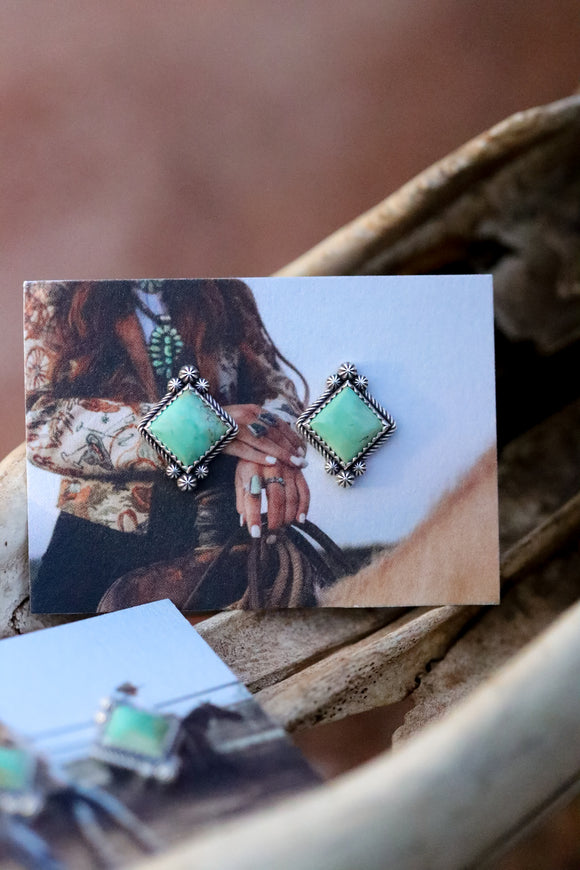 Lottie Studs Green