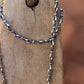 Bow Link Paperclip Necklace