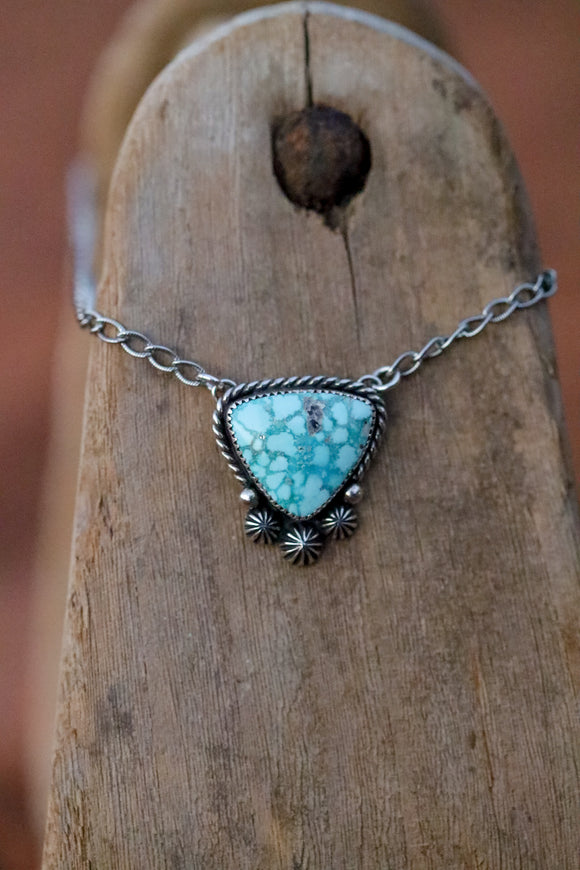 White Water Turquoise Necklace