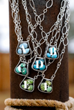 Sonoran Gold Stirrup Necklaces