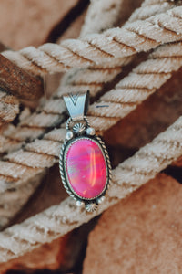 Aurora Opal Pendant