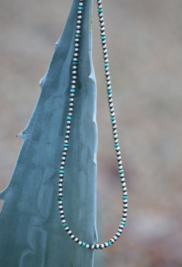 Turquoise Desert Pearl Necklace