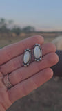 Mother of Pearl Hannah Studs