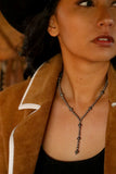 Lariat Style Desert Pearl Necklace