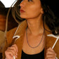 Bow Link Paperclip Necklace