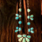 Half Cluster Turquoise Necklace