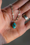 Bright Blue Turquoise Necklace