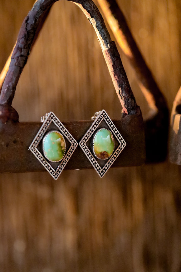 Double Diamond Studs