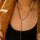 Bow Link Paperclip Necklace