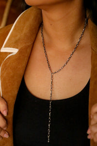 Bow Link Paperclip Necklace